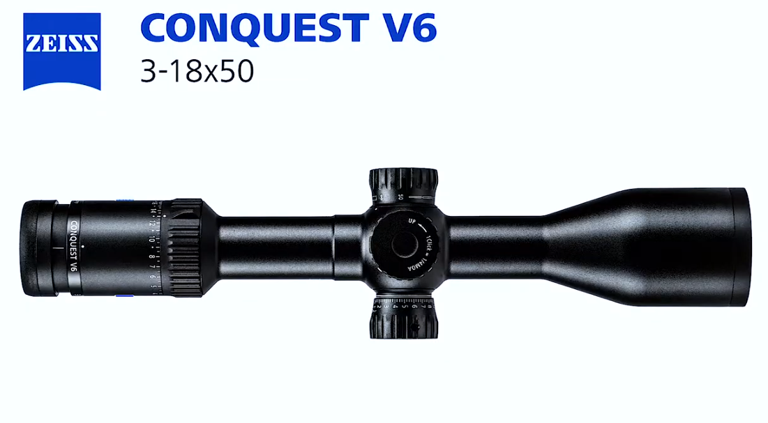 Conquest V6 3-18x50 Plex. Elevation Turret - Ballistic Stop - Imagen 5