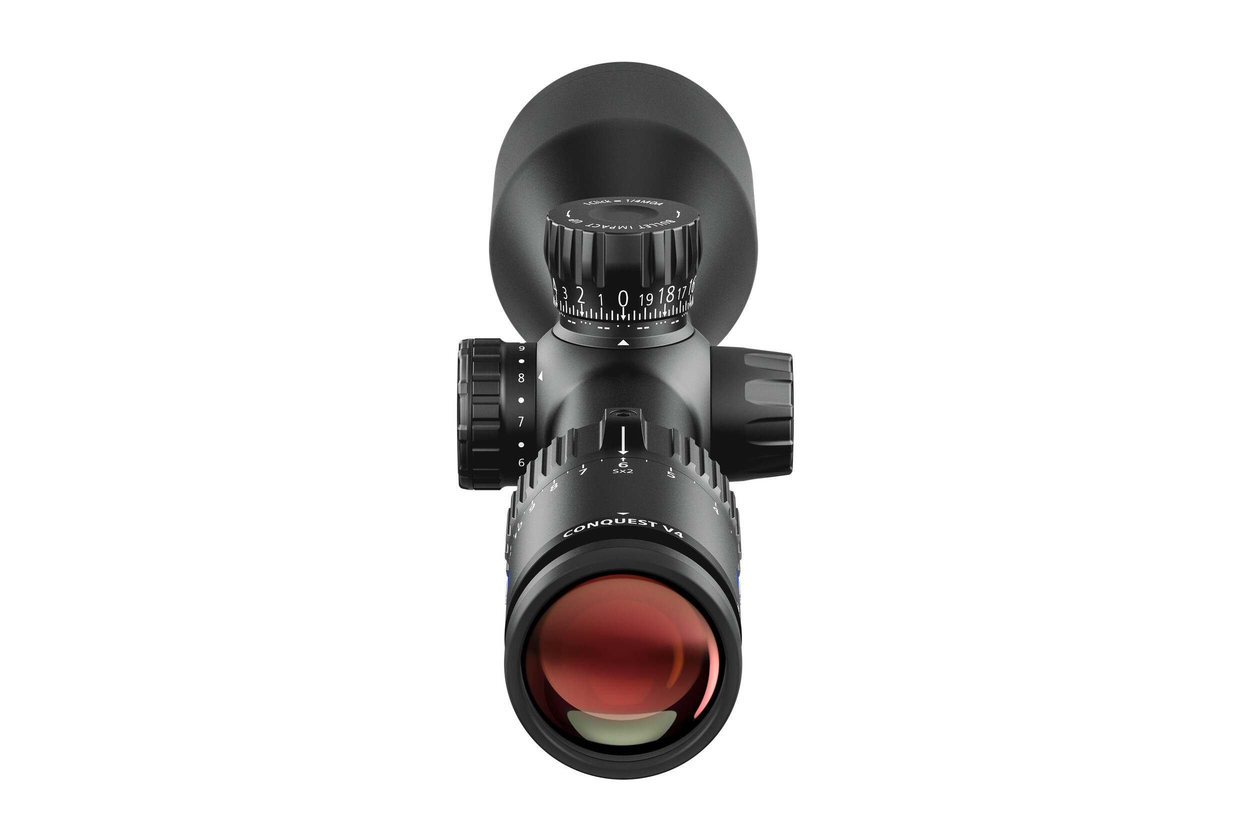Conquest V4 3-12x56 Plex Iluminada, Torreta Balística - Imagen 5