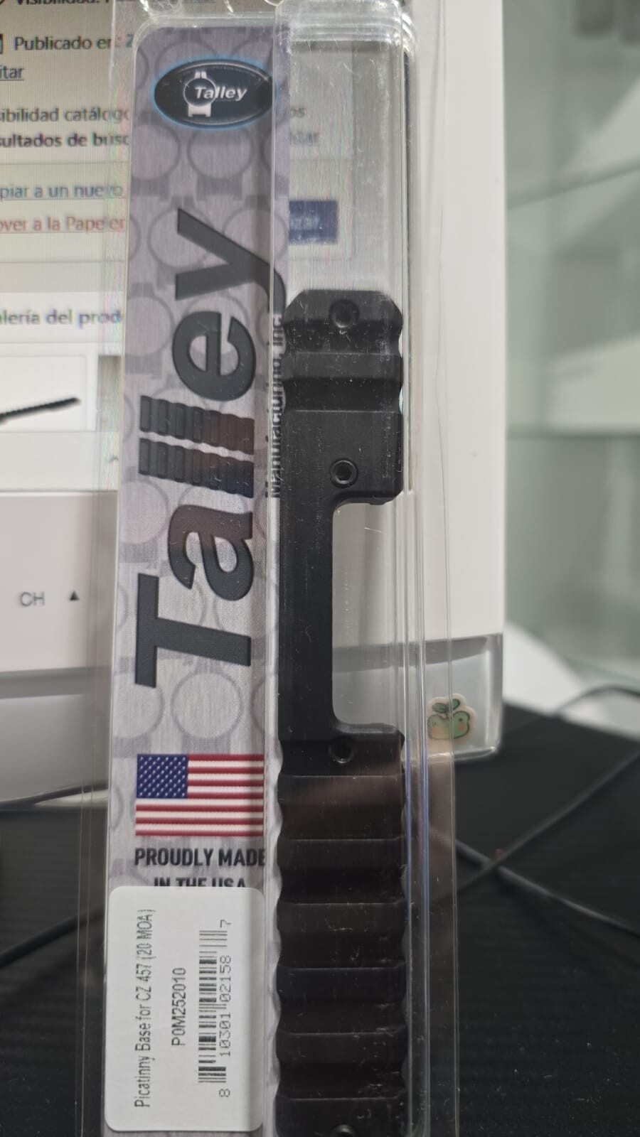 Base Talley Para CZ 457 - 20 MOA - Imagen 3