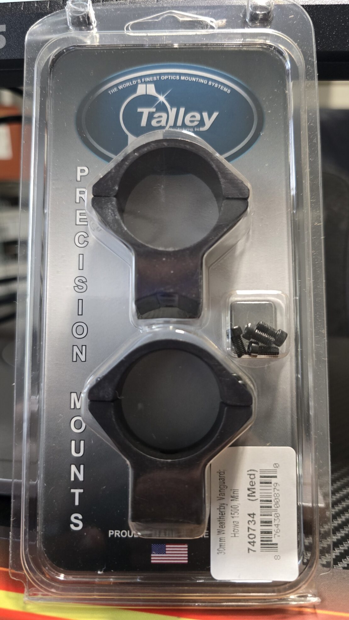 Monturas Talley Para Weatherby Vanguard, Howa, 30mm, Medianas - Imagen 2