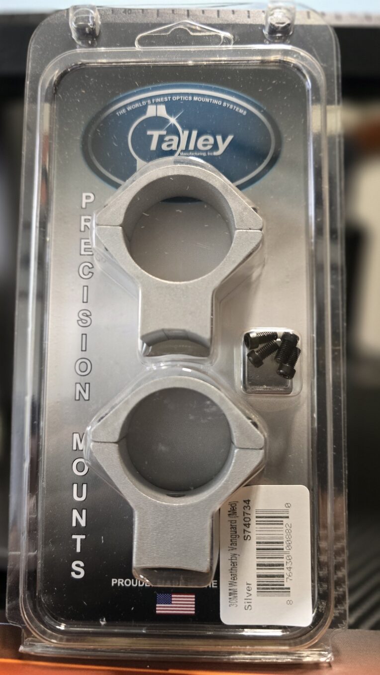 Monturas Talley Para Weatherby Vanguard, Howa, 30mm, Medianas, Silver - Imagen 2