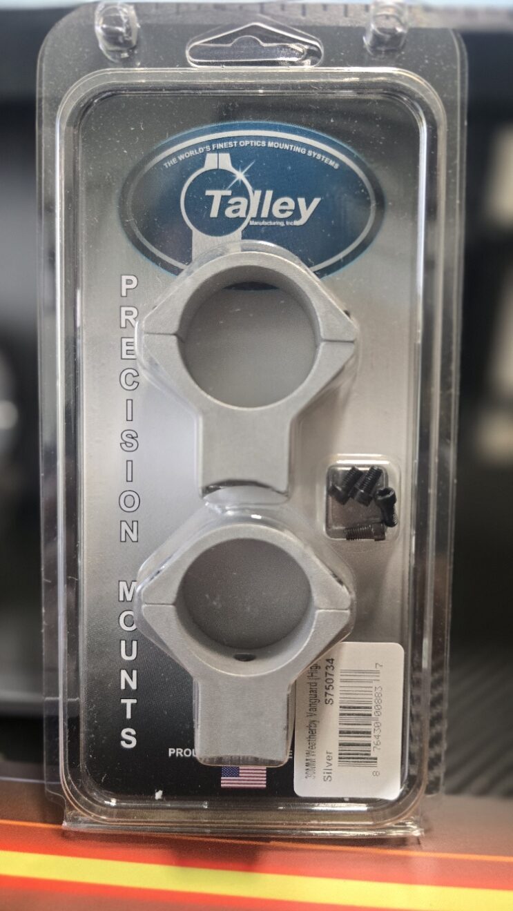 Monturas Talley Para Weatherby Vanguard, Howa, 30mm, Altas, Silver - Imagen 2